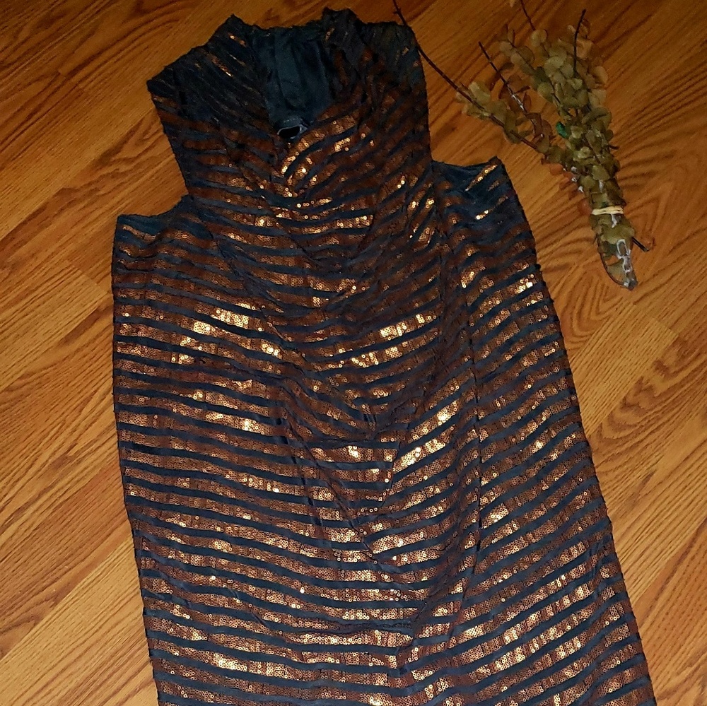 Stunning SACHIN +BABI SEQUIN DRESS